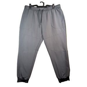 Russell Athletic Woven Joggers Mens XL (40-42) Gray Stretch Dri-Power 360 Pants